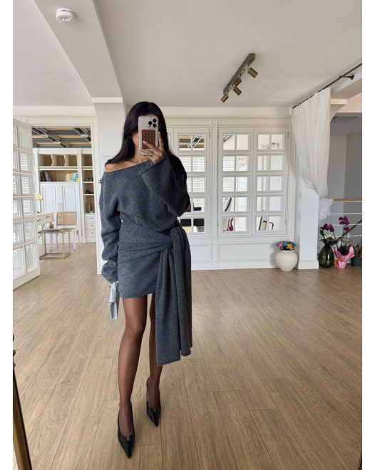 MINI KNIT HALJINA GREY